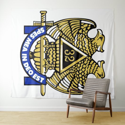 32 Grad Mason Tapestry Wandteppich (Beispiel (Horizontal))