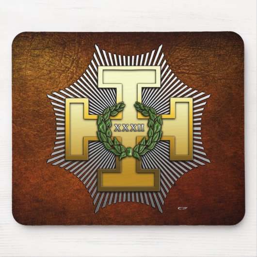 32. Grad: Master of the Royal Secret Mousepad (Vorne)