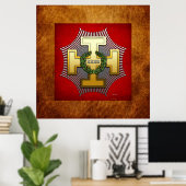 32. Grad: Master of the Royal Secret Poster (Heimbüro)