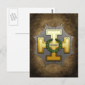 32. Grad: Master of the Royal Secret Postkarte (Vorne/Hinten)