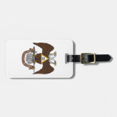 32. Grad-schottischer Ritus Brown Eagle Gepäckanhänger (Vorderseite horizontal)