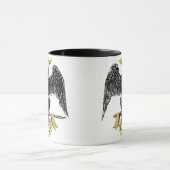 32. Grad-schottisches Ritus-Schwarzes Eagle Tasse (Zentrum)