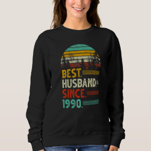 32. Hochzeit Jubiläum Funny Best Husband Seit Sweatshirt