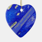 32. Hochzeit Keramik Ornament (Rechts)