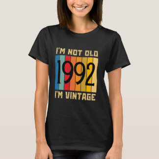 32 Jahre alt bin ich nicht alt ich bin Vintage 199 T-Shirt