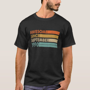 32 Jahre alt Phantastisch seit September 1990 32. T-Shirt