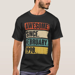 32 Jahre alte Gabe großartig seit Februar 1990 - 3 T-Shirt
