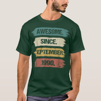 32 Jahre alter Witz Phantastisch seit September 19 T-Shirt