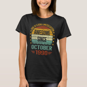 32 Jahre Phantastisch seit Oktober 1990 Vintag 32 T-Shirt