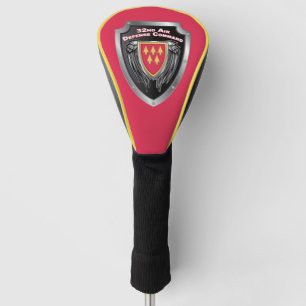 32. Luftverteidigungsschild Golf Headcover