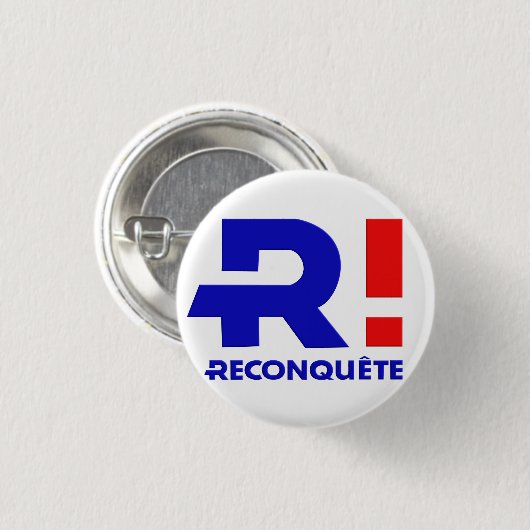 32-mm-Badge, Reerquist Party Button (Vorne & Hinten)