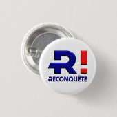 32-mm-Badge, Unterstützung von Reerquforschung Button (Vorne & Hinten)