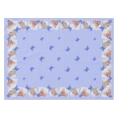 32 Square Images Foto Collage Blue Butterflies Tischdecke (Vorderseite (Horizontal))