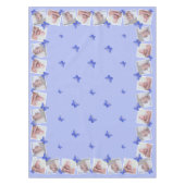 32 Square Images Foto Collage Blue Butterflies Tischdecke (Vorderseite)