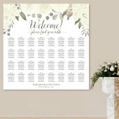 32 Tabelle Elfenbeinrosen Hochzeitstabelle Poster