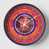 32D-Militär- und Raketenabwehrkommando Uhr (Vorderseite)