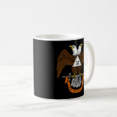 32ND Degree Mason Masonic Scottish Rite Kaffeetasse (VorderseiteRechts)
