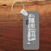 32S Modell Avion Trailer Key Fob Schlüsselanhänger (Vorderseite)