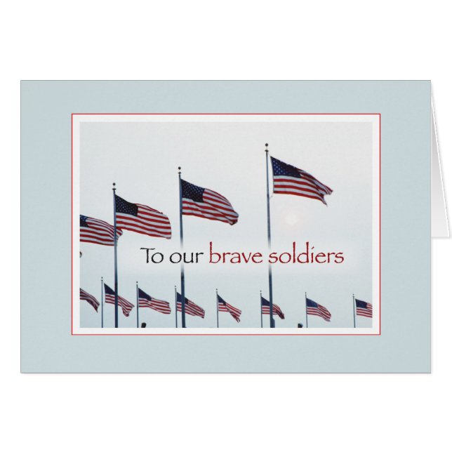 3304 Brave Soldiers Flags (Vorderseite (Horizontal))