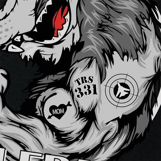 331 Wolf Pack Air Force Basic Training Abschluss T-Shirt