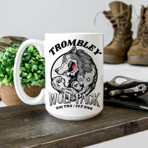 331 Wolf Pack Luftwaffe BMT Abschluss Custom Gift Kaffeetasse