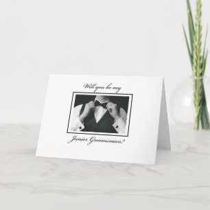 3330 wirst du Junior Trauzeuge? Einladung