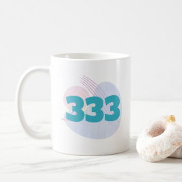 333 Angel Guidance Affirmation Manifestation Kaffeetasse