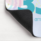 333 Angel Guidance Affirmation Manifestation Mousepad (Ecke)