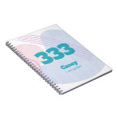 333 Angel Guidance Affirmation Manifestation Notizblock (Rechte Seite)