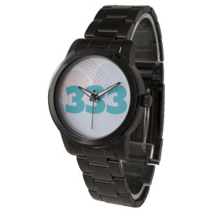 333 Angel Number Guidance Support Manifestation Armbanduhr