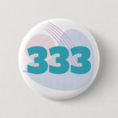 333 Angel Number Guidance Support Manifestation Button (Vorderseite)