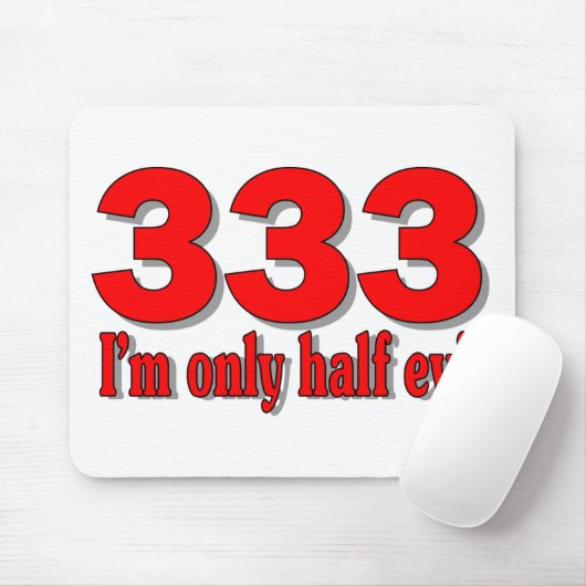 333 Mousepad (Mit Mouse)