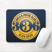 336 Farblogo-Mausunterlage Mousepad (Mit Mouse)