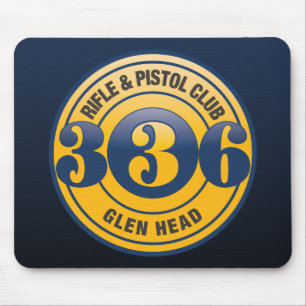 336 Farblogo-Mausunterlage Mousepad