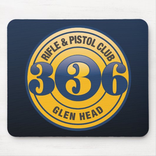 336 Farblogo-Mausunterlage Mousepad (Vorne)