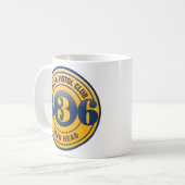336 Farblogo-Tasse Kaffeetasse (Vorderseite Links)