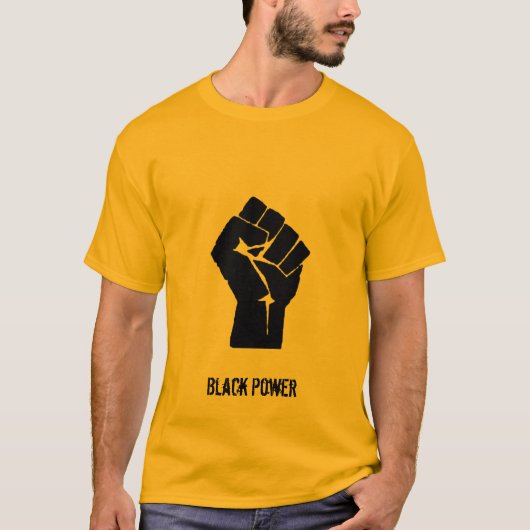 337px-Fist.svg [1], schwarzer Power T-Shirt (Vorderseite)