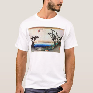 33. 白 賀 宿, 広 Shirasuka-juku, Hiroshige, Ukiyo-e T-Shirt
