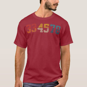 33 45 78 U/min Vintag Retro Vinyl Record DJ Music T-Shirt