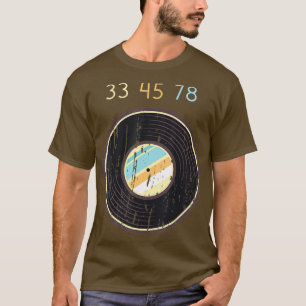 33 45 78 U/min Vintages Shirt Retro Vinyl Record