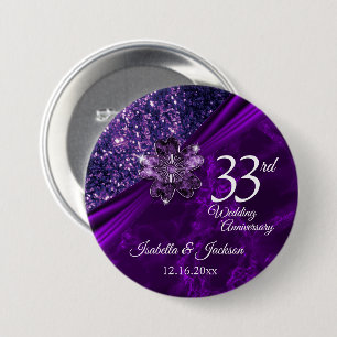 33./47. Jahrestag der Hochzeit von Amethyst Button