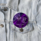 33./47. Jahrestag der Hochzeit von Amethyst Button (Beispiel)