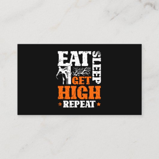 33.Arborist für einen Baumtrimmer Visitenkarte (Vorderseite)