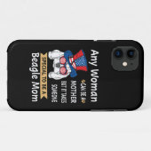 33 Besondere Mama als Beagle Case-Mate iPhone Hülle (Rückseite (Horizontal))