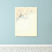 33 Bridgeport-Blatt Leinwanddruck (Insitu (Holzboden))