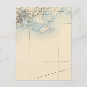 33 Bridgeport-Blatt Postkarte