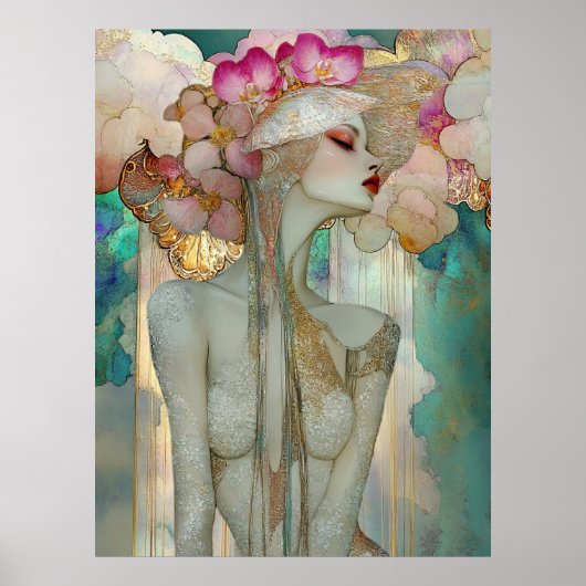 *~* 33 FD2 Fantasy Nouveau Ethereal Dreamlike Poster (Vorne)
