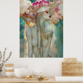 *~* 33 FD2 Fantasy Nouveau Ethereal Dreamlike Poster (Küche)