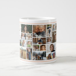 33 FotoCollage Beste Oma je Jumbo-Tasse