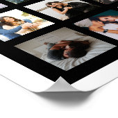 33 Fotovorlage Personalisiert, maßgeschneiderte Co Poster (Ecke)